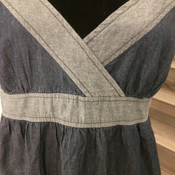Michael Kors dual color chambray dress! - Picture 3 of 8